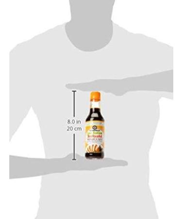 Kikkoman Less Sodium Teriyaki Sauce 10oz (2-Pack) - Total 20oz - Low Sodium Japanese Sauce - Buy Online on GoSupps.com