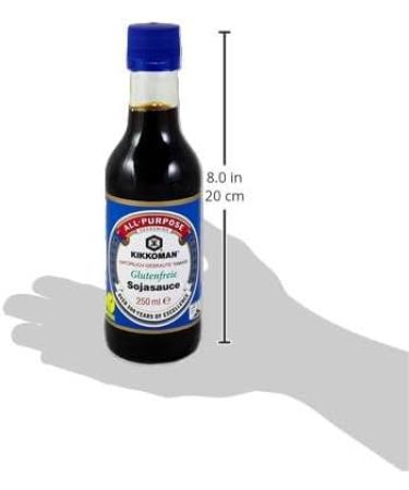  3x 250ml KIKKOMAN Soy Sauce / Gluten Free Tamari Soy Sauce WITHOUT EXTRA WHEAT + a little lucky doll - pou - Buy Online on GoSupps.com