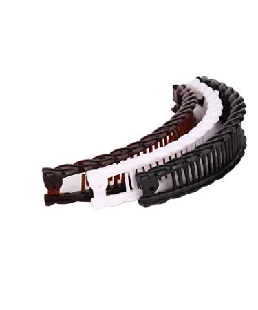 Buy Cuhair 3x8 cm Banana Hair Clip - Stylish Ponytail Holder for Women | International Shipping - Buy Online on GoSupps.com