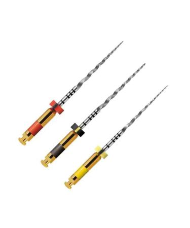 to & Fro Gold Rotary Files 25mm - Pack of 3 (T20-Yellow-Small)