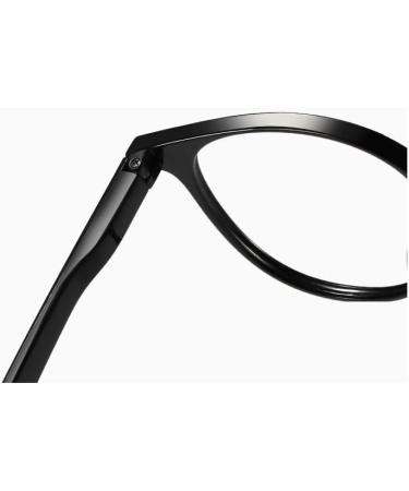 Fuqinqingoz Retro Round Reading Glasses - Trendy Anti-Blue Light Computer Readers for Presbyopia - Fatigue Relief - Stylish Gray +0.00 - Buy Online on GoSupps.com