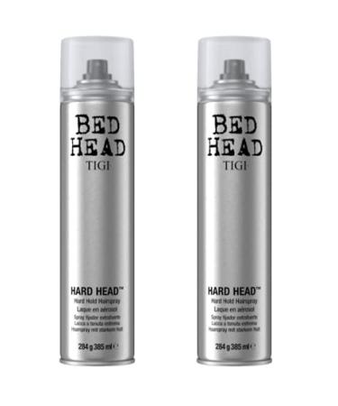 Tigi Bed Head Hard Head Extra Strong Hold Hairspray 10.6 Oz (Pack Of 2) 10.6 Fl Oz (Pack of 2)