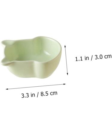 Zerodeko 12 Pcs Ceramic Saucer Sashimi Plate Condiment Server Dish Salt Saucer Tasting Dishes Sushi Dipping Bowl Sauce Dishes Jumbo Easter Eggs Wasabi Dish Small Dish Seasoning Ceramics 8.5X3X3CMx2pcs Assorted Colorx2pcs - Buy Online on GoSupps.com