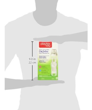 Playtex Baby Nurser Drop-Ins Disposable Bottle Liners, 8 Ounce - 100 Count | Closer to Breastfeeding - Buy Online on GoSupps.com