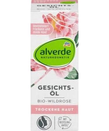 Alverde NATURKOSMETIK Organic Wild Rose Facial Oil 15 ml - Buy Online on GoSupps.com