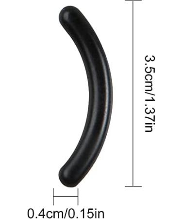 UKD Eyelash Curler Pads Curler Refills Eyelash Curler Refill Pads Silicone Curler Replacement Refills Pads for Universal Eyelash Curler with A Clear Storage Box (24 Pieces Black) - Buy Online on GoSupps.com