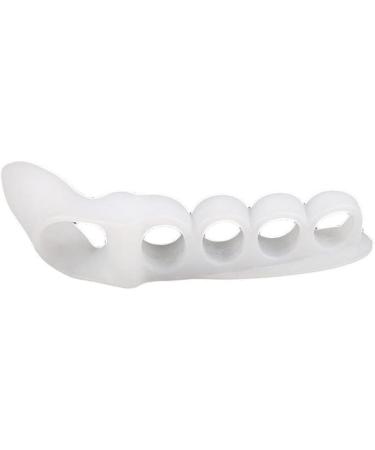 SOIMISS Silicone Toe Hallux Pads Spacers - Set of 3 Pairs | Corrective Separator for Bunion Relief | Orthopedic Toe Correctors (White) - Buy Online on GoSupps.com