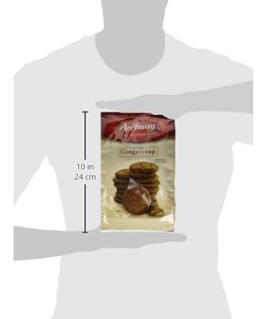 Archway Crispy Gingersnaps Cookies - 12 Ounce | Delicious Snack for Any Occasion - Buy Online on GoSupps.com