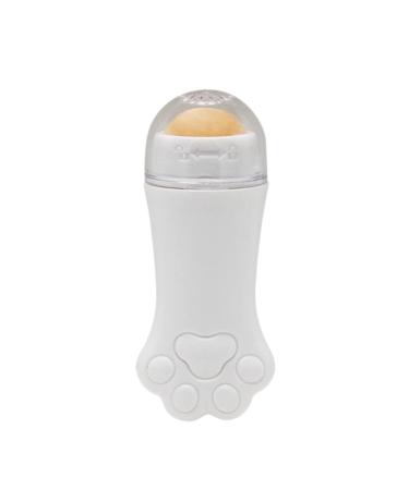 GUIJIALY Natural Volcanic Roller Oil Control Rolling Stone Face Cleansing Oil Absorption Roller Ball White