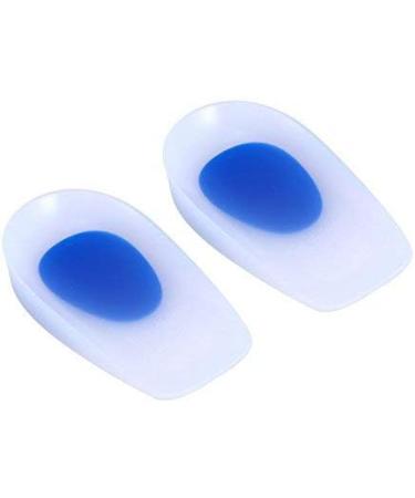 Super Soft Heel Pillow Gel Inserts - Orthotic Cushion for Plantar Fasciitis Relief (EU Size 39-44) - 2 Pairs of Heel Support - Buy Online on GoSupps.com