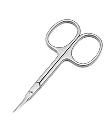 TiStm Craft Scissors Beauty Scissors Stainless Steel Eyelash Eyebrow Fine Hair Trimmer Scissor Sharp Agnail Cutter Scissors Scissors One Color