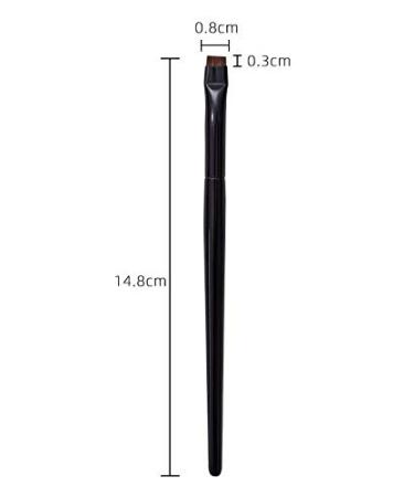 WOIWO Flat Eyeliner Brush - Portable Eyebrow & Eyeliner Makeup Tool for Effortless Application - Buy Online on GoSupps.com