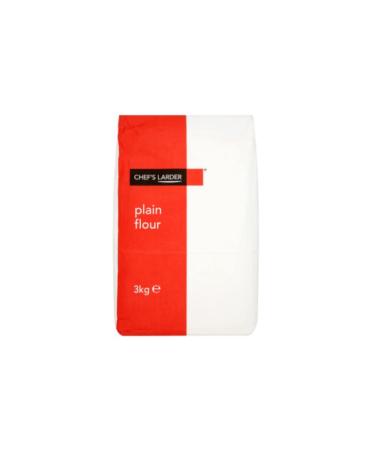 Chef's Larder Plain Flour 3kg x 4