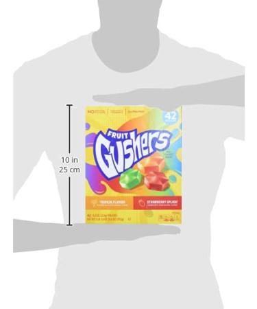 Fruit Fruit Fruit Gushers Variety Pack Strawberry Splash & Tropical 42 ct. A1 - Buy Online on GoSupps.com