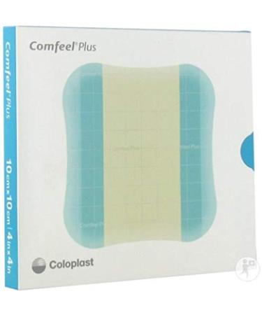 Coloplast Comfeel Plus Ulcer Dressing 4"x4"10/bx 3110