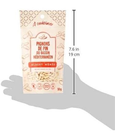ALBERT MENES AM - Dried Fruits - Pine Nuts from the Mediterranean Basin - Organic - 50 g - Buy Online on GoSupps.com