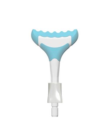 ToothShower Irrigating 7-Stream Gum Massager Suite Accessory  Replacement Toothbrush Heads and Other Water Pick Accessories  Oral Irrigator for Teeth with or Without Braces  (White)
