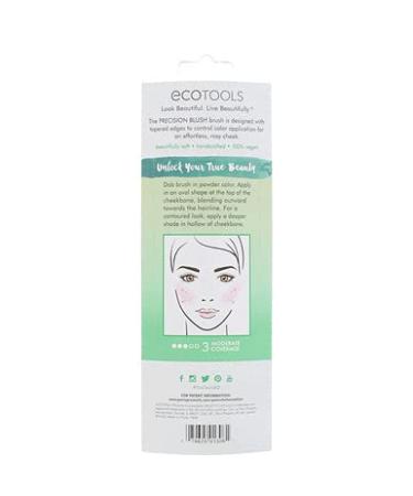 EcoTools Precision Blush Brush - Eco-Friendly Makeup Tool for Flawless Application - Buy Online on GoSupps.com
