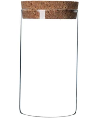 Zerodeko 3pcs Glass Storage Container Airtight Glass Containers Food Container Storage Jars with Lids Terrarium Glass Storage Jar Containers for Food Cereals Storage Tank Wooden 1 - Buy Online on GoSupps.com