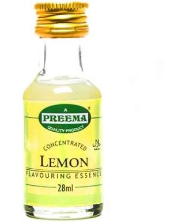Preema | Lemon Flavouring Essence 12X28ml | Prefect For Baking | Halal | Premium Quality - Buy Online on GoSupps.com
