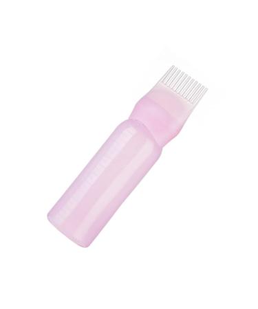 dijiusidy Root Comb Applicator Bottle with Graduated Scale Reliable Hairstyling Tool Scalp Coloring Dyeing Supplies for Home Salon No.2