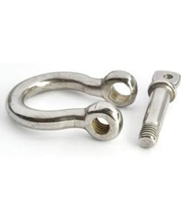 Stainless Steel Bow Shackle  4mm  Silver Color for Paracord Jewelry  Marine Tackle-10 Pieces - Buy Online on GoSupps.com