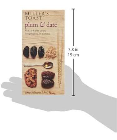 Artisan Biscuits Miller's Toast Plum and Date 100 g - Buy Online on GoSupps.com