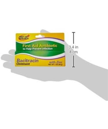 Bacitraycin Plus Size 1oz - Fast-Acting Antibacterial Ointment - Buy Online on GoSupps.com