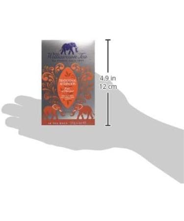 Williamson Tea - Traditional Afternoon Tea Bags - 125g - 50 Tea Bags - Sustainably Grown Tea - Buy Online on GoSupps.com