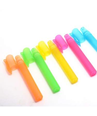 ConStore 10Pcs 10ml Fine Mist Spray Bottles - Portable Refillable Atomizers for Perfume & Makeup - Travel-Friendly Mini Bottles in Random Colors - Buy Online on GoSupps.com