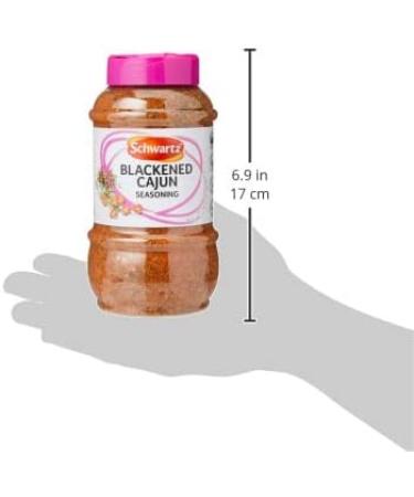 Schwartz Blackened Cajun Seasoning Expertly Blended with Chilli Powder Herbs and Spices Smoky and Peppery Flavour Versatile Ingredient 550g (Pack of 2) - Buy Online on GoSupps.com
