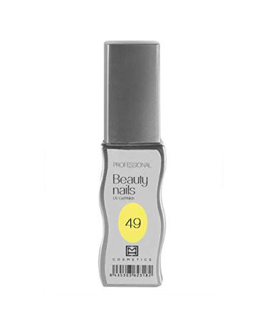 MH Cosmetics Gel Polish Semipermanent 049 Pastel Yellow 1 pack (1 x 10 ml)