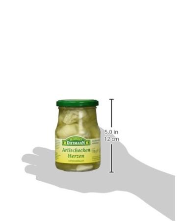 Buy Feinkost Dittmann Artichoke Hearts with Garlic - 330g Glass Jar | Gourmet International Shipping - Buy Online on GoSupps.com