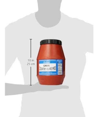 Roland Foods Greek Country Olive Mix  Whole Olives Marinated with Garlic and Pepperoncini Peppers  Specialty Imported Food  4 Lb 6 Oz Tub - Buy Online on GoSupps.com