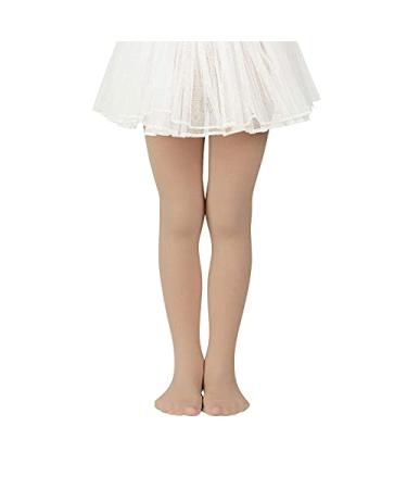Ballet Dance Tights for Girls Athletic Leggings Toddler Grinch Pants Soft Baby Girls Tights Stretchy Infant 3-6 Years Nude