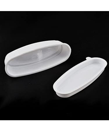 Jiklophg 3-Piece Nail Recycling Box Nail Tool Dip Powder Collection Container Manicure Glitter Powder Storage Tools - Buy Online on GoSupps.com