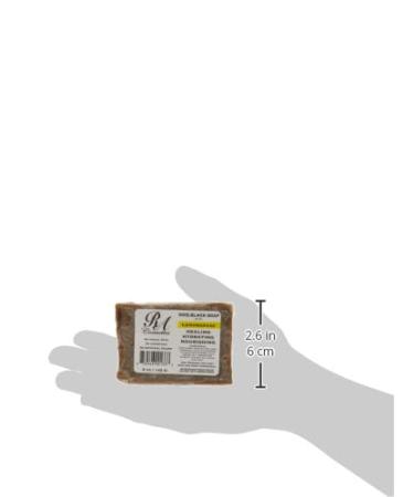 RA Cosmetics 100% Black Soap with Lemon Grass - Natural Skin Care 5 oz | Buy Internationally - Buy Online on GoSupps.com