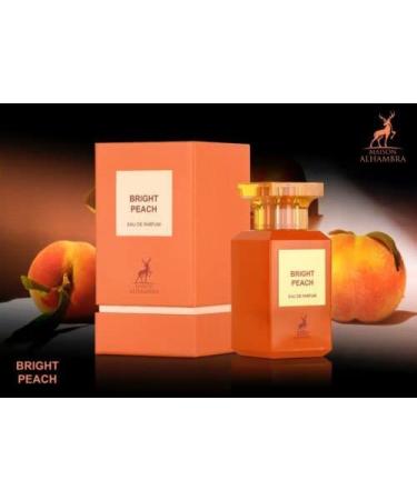 Maison Alhambra Bright Peach Eau De Parfum 2.7 Oz (2.7 Oz) 2.7 Ounce - Buy Online on GoSupps.com