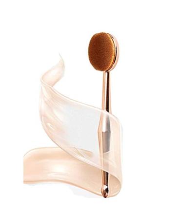 DNHCLL Oval Makeup Brush Set Upgraded Fast Flawless Application Toothbrush Foundation Concealer Blusher Liquid Cream Powder Cosmetic Blending Tools - Buy Online on GoSupps.com