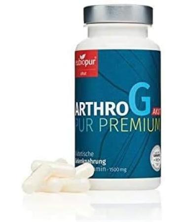 Buy Eubiopur Arthro G Akut Pur - Premium Vegan Joint Capsules with Glucosamine & Hyaluronic Acid for Osteoarthritis Relief - Buy Online on GoSupps.com