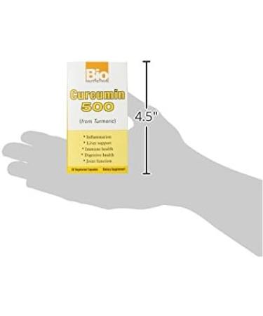 Bio Nutrition Curcummin 500 Vegi-Caps 50 Count - Buy Online on GoSupps.com