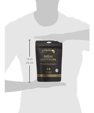 Afrikinky Neem Powder 250 Gram | 8.82 Ounce | for Skin Hair and Detox | Azadirachta Indica | Very Bitter | Natural - Buy Online on GoSupps.com
