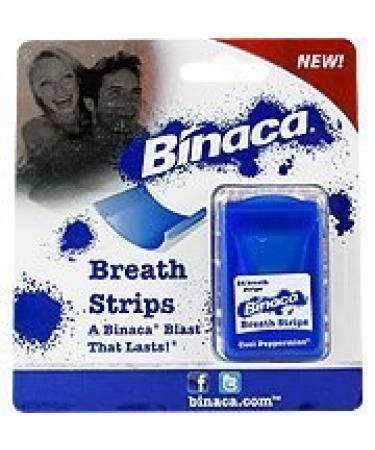 Breath Strips Cool Peppermint - Instantly Freshen Your Breath 24 ct (Binaca) by Binaca