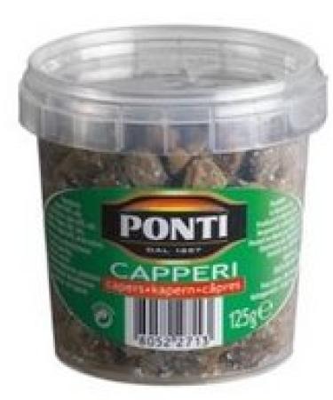 PONTI PONTI CAPERS 125G - Italian appetizer - capers aperitif