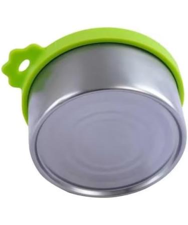 igadgitz home U7245 Food Grade Reusable Silicone 3 in 1 Sizes Pet Food Can Lids Covers Dog Can Lids Cat Tin Lids - Pack of 2 - Blue and Green - Buy Online on GoSupps.com