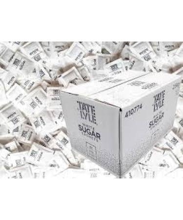 T&L White Sugar Sachets 2.5kg (1000s) - Premium Sugar Packets for Sweetening Convenience - Buy Online on GoSupps.com