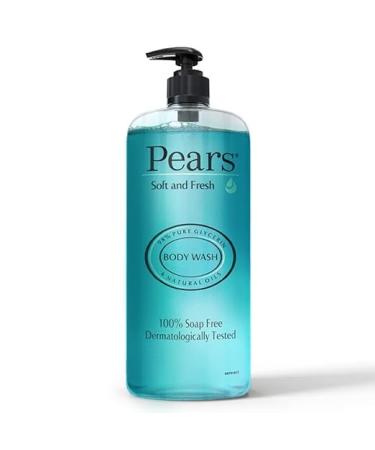 Soft & Fresh Shower Gel SuperSaver XL Pump Bottle with 98% Pure Glycerine 100% Soap Free and No Parabens 750 ml