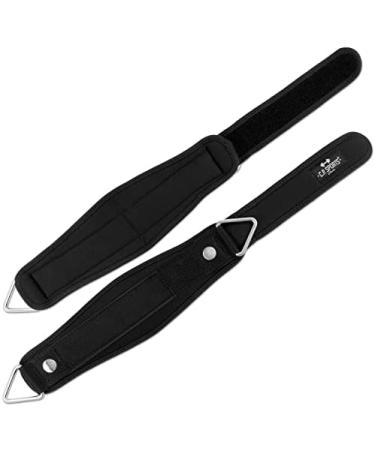 C.P.Sports Hand and Foot Leacon Premium - Foot Cuffs for Fitness Training | Leg Extensions & Glute Workouts - Available in Black Blue & Red - Buy Online on GoSupps.com