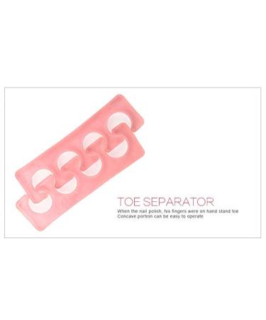 KADS Silicone Toe Spreader - Durable Nail Art & Pedicure Tool (1 Pair Pink) - Buy Online on GoSupps.com