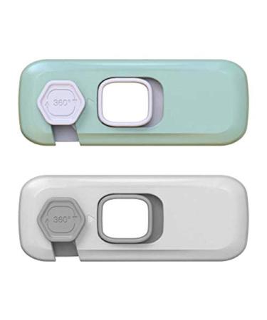 Child Safety Cupboard Locks Security Latch for Children&Baby Baby Proof Lock for Kitchen Cupboard Bedroom Cabinet Small Doors Self Adhesive Type Eco-Friendly ABS Material for Baby Proofing